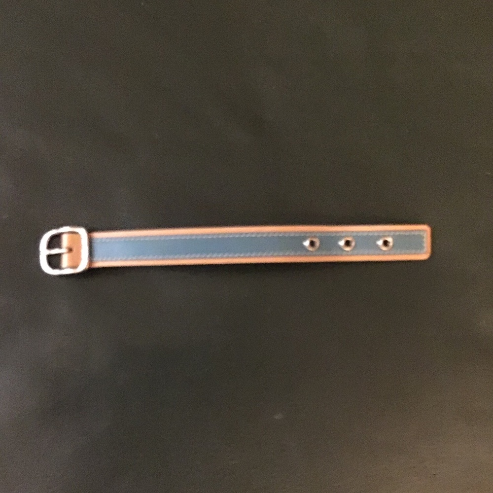 Coach leather bracelet